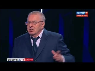 zhirinovsky and sobchak debate